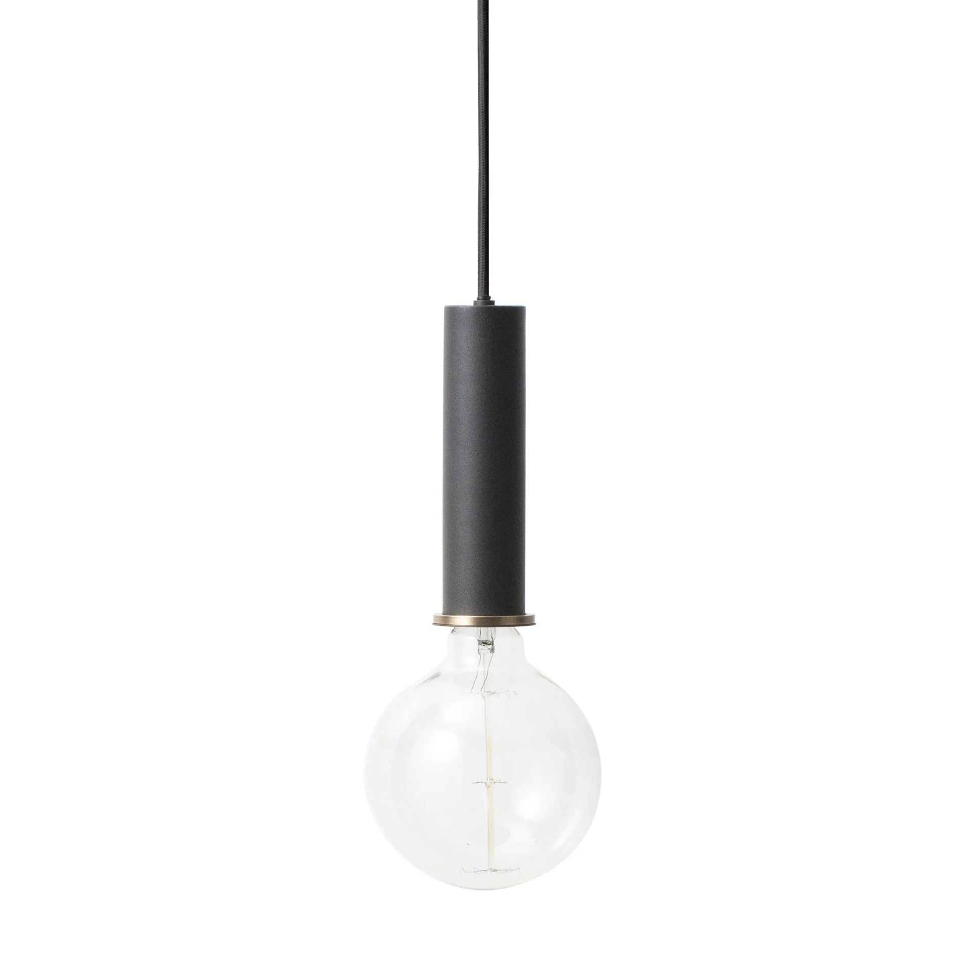Collect lampa sufitowa, duża, black Ferm Living