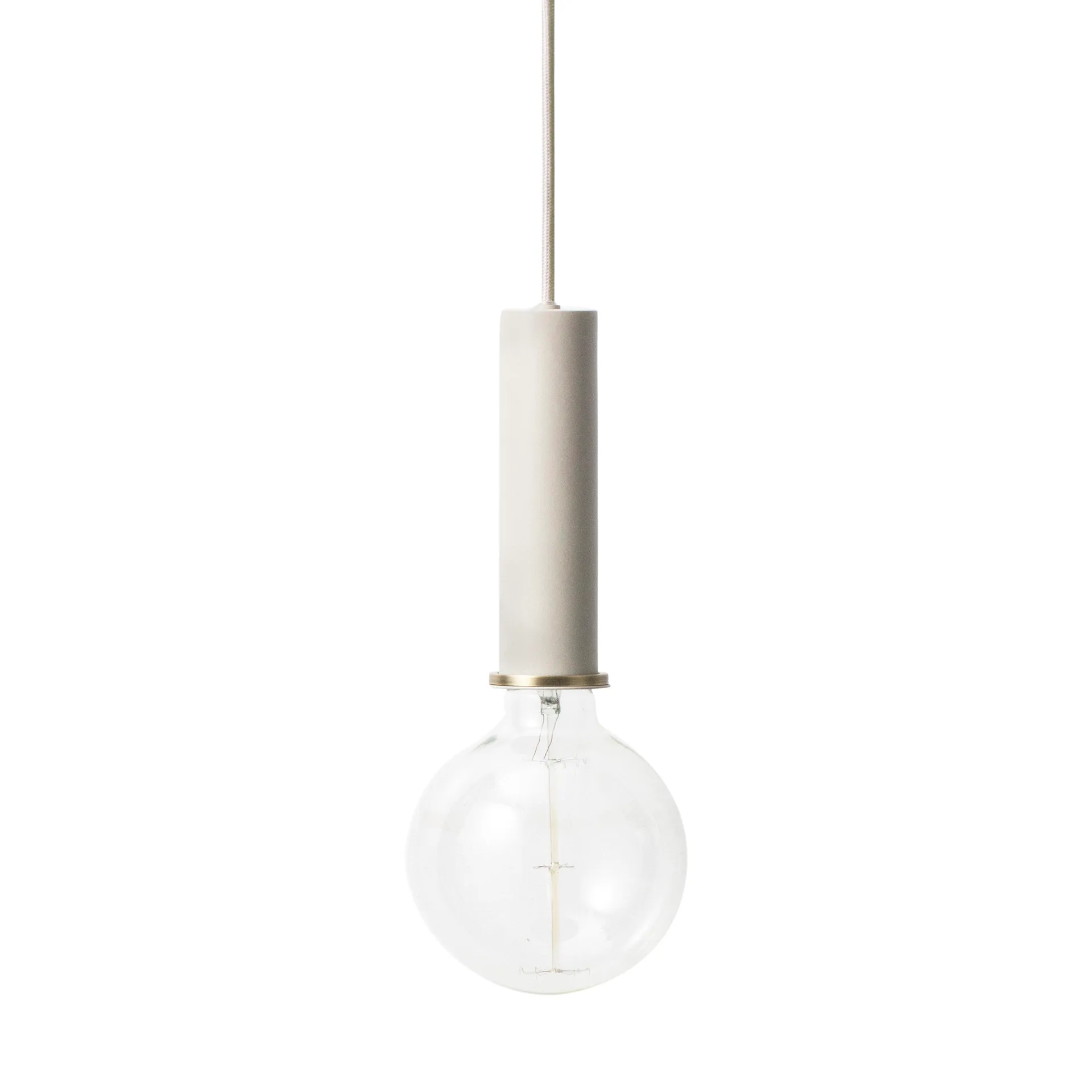 Collect lampa sufitowa, duża, light grey Ferm Living