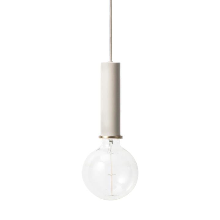 Collect lampa sufitowa, duża - light grey - ferm LIVING