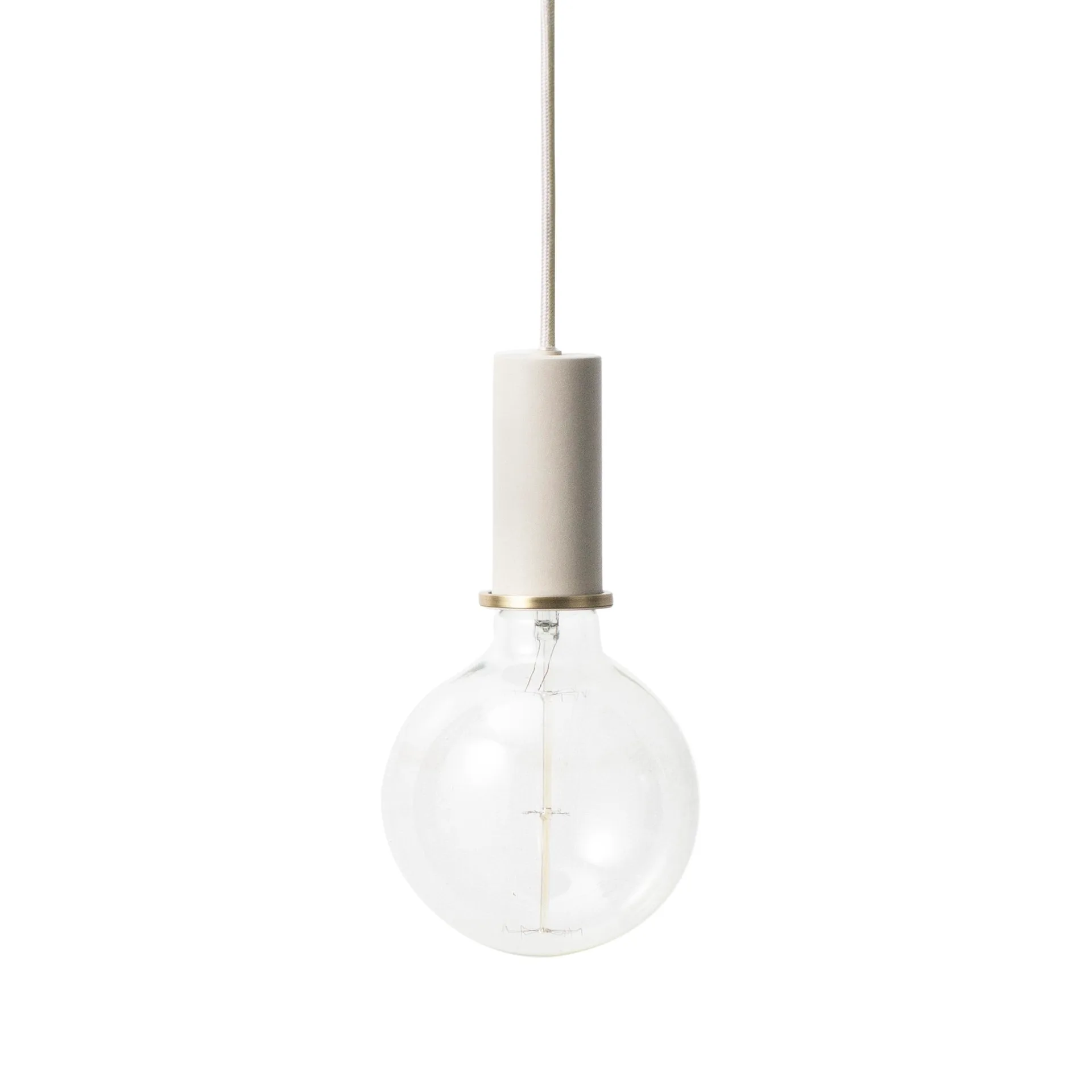 Collect lampa sufitowa, mała , light grey Ferm Living
