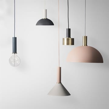 Collect lampa sufitowa, mała  - light grey - Ferm Living