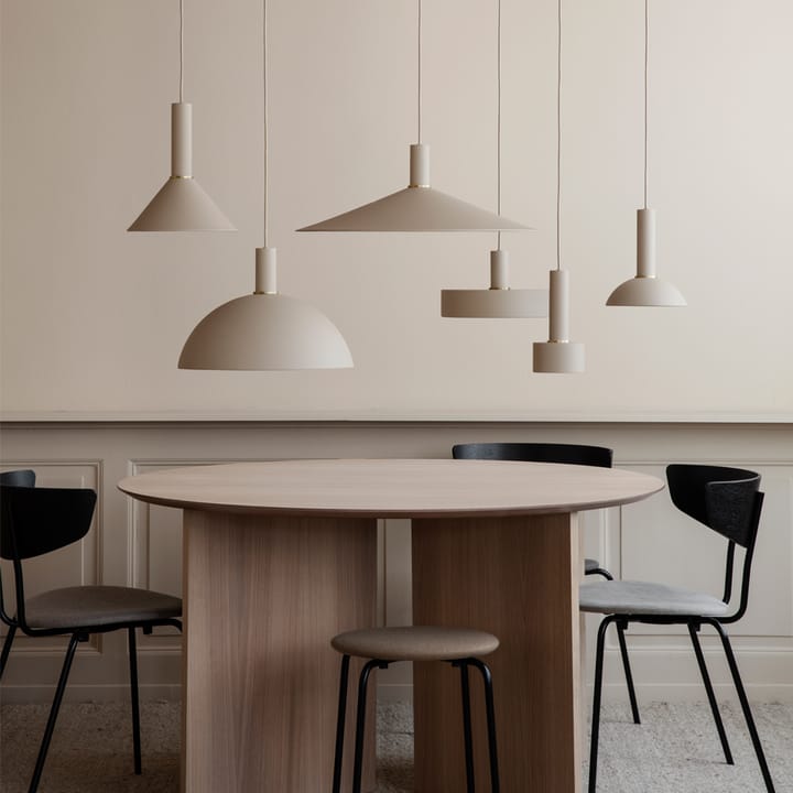 Collect lampa wisząca - cashmere, high, record shade - ferm LIVING