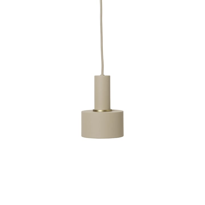 Collect lampa wisząca - cashmere, low, disc shade - Ferm LIVING