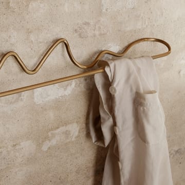 Curvature wieszak na ręczniki - brass - Ferm Living