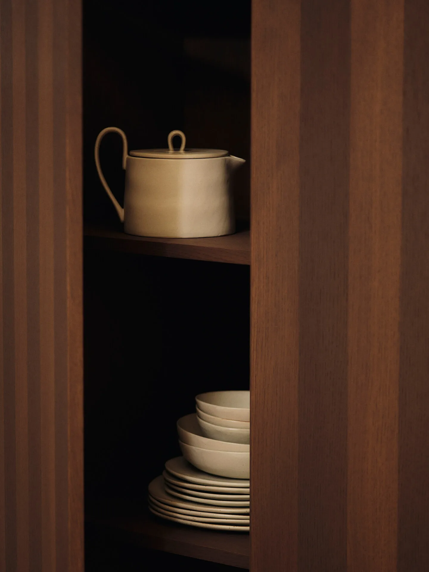 Czajnik Flow 1,5 L, Off-white speckle Ferm Living