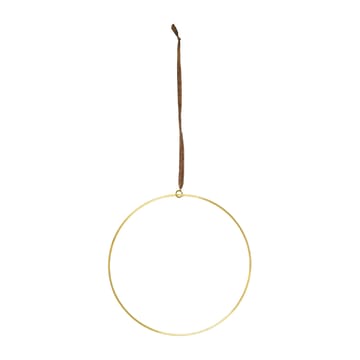 Deco ozdobne pierścienie 3 szt - mosiądz - Ferm Living