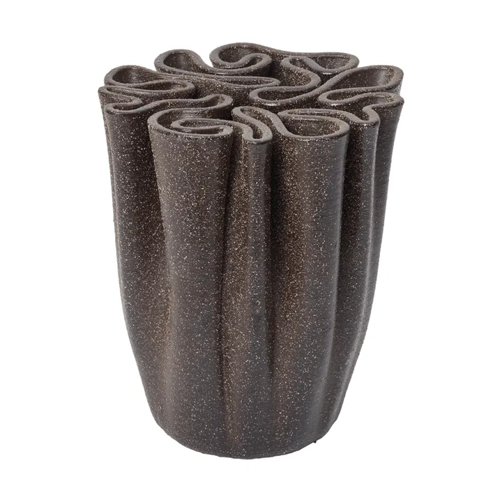Dedali wazon 18 cm - Dark brown - Ferm Living