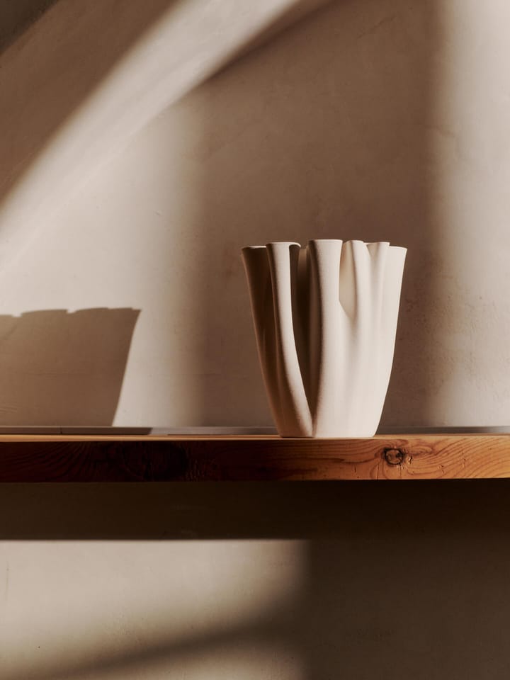 Dedali wazon 18 cm, Off-white Ferm Living