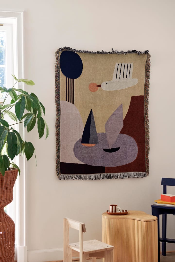Dekoracja ścienna Bird, 80x110 cm Ferm Living