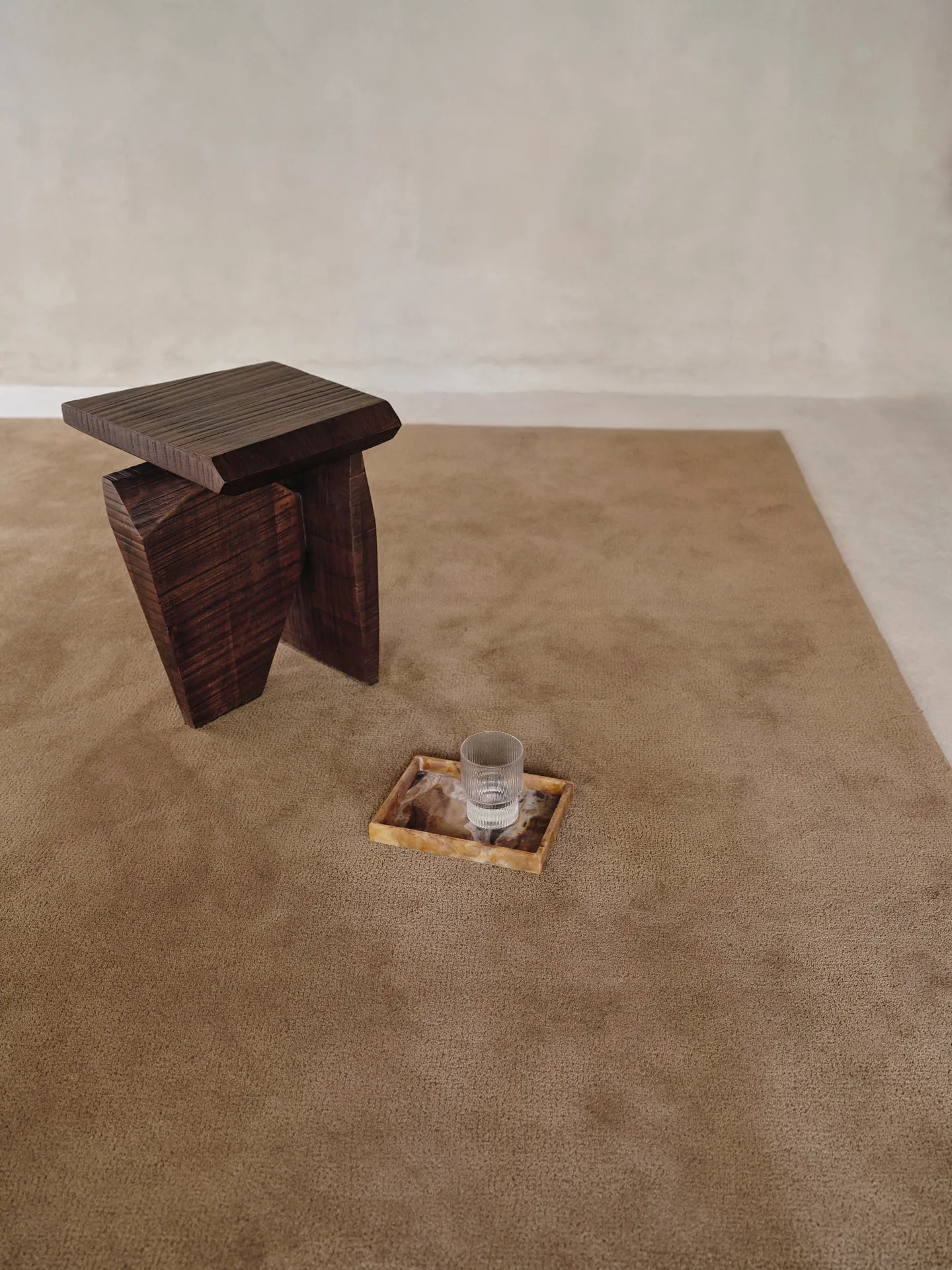 Dekoracja Silva Piece, Dark stained mango wood Ferm Living