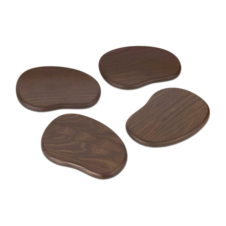 Deseczka śniadaniowa Cairn butter boards 4 szt., Ciemnobrązowy Ferm Living