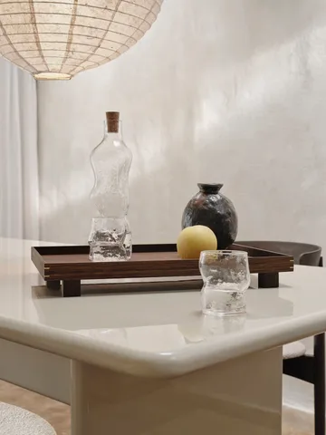 Dimple szklanki 270 ml, 2‑pak - Clear - Ferm Living