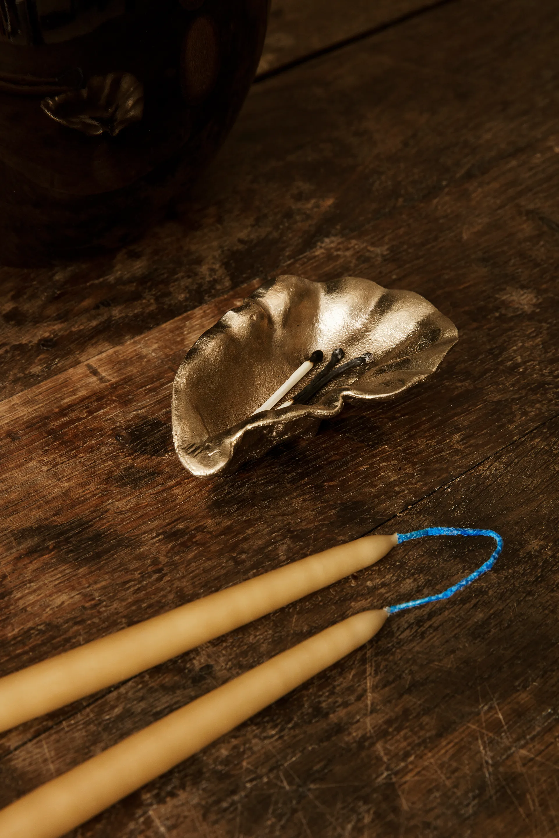 Dipped candles ręcznie robione świeczki 15 cm 8-pak, Straw Ferm Living