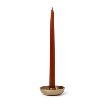 Dipped candles ręcznie robione świeczki 30 cm 2-pak - Rust - Ferm Living