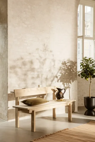 Doniaczka Hourglass, mała Ø30 cm - Czarno-szara - Ferm Living