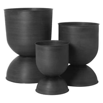 Doniaczka Hourglass, mała Ø31 cm - Czarno-szara - Ferm Living