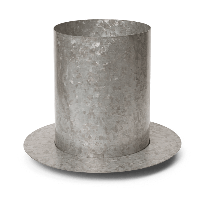 Donica Auran medium 26,6 cm - Galvanized iron - Ferm Living