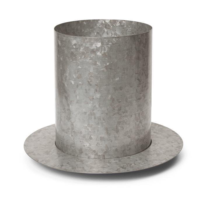 Donica Auran medium 26,6 cm - Galvanized iron - ferm LIVING