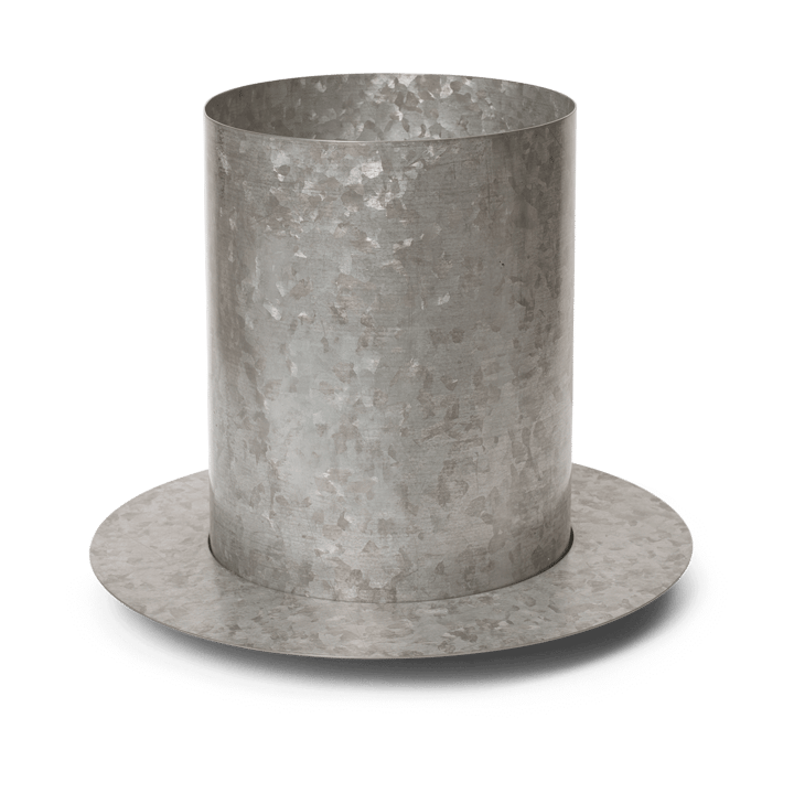 Donica Auran medium 26,6 cm - Galvanized iron - Ferm LIVING