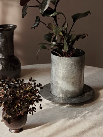 Donica Auran medium 26,6 cm - Galvanized iron - Ferm Living