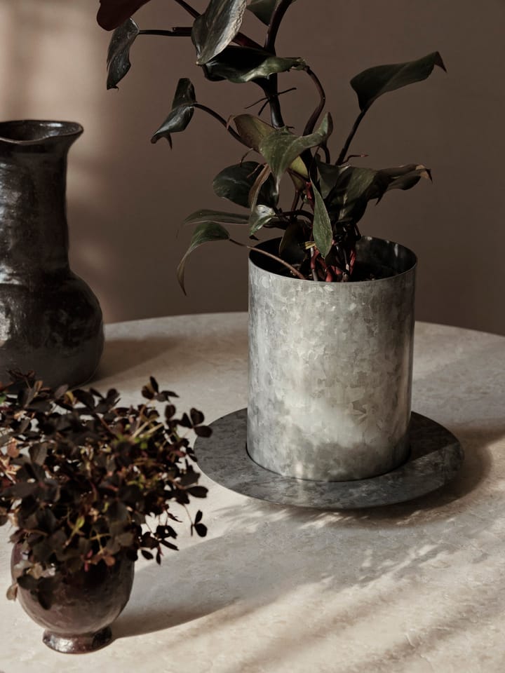 Donica Auran medium 26,6 cm, Galvanized iron Ferm Living