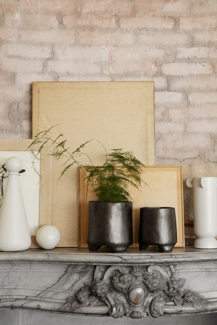 Doniczka Esca black, Ø20 cm Ferm Living