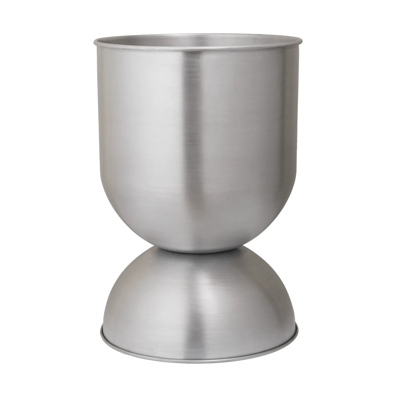 Doniczka Hourglass, średnia Ø40 cm, Aluminium Ferm Living