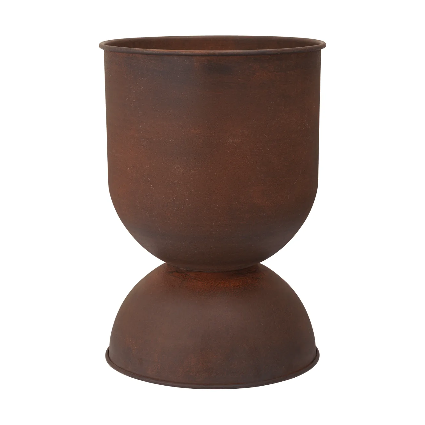 Doniczka Hourglass, średnia Ø40 cm, Rust Ferm Living