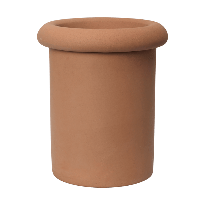 Doniczka Rollo Ø31x36 cm - Terracotta - Ferm Living
