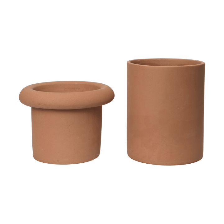 Doniczka Rollo Ø31x36 cm, Terracotta Ferm Living