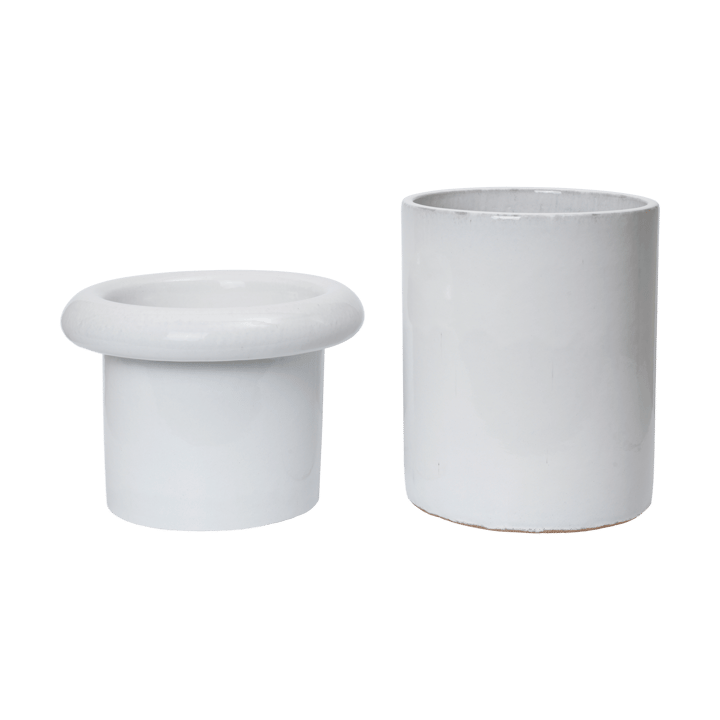 Doniczka Rollo Ø31x36 cm, White Ferm Living