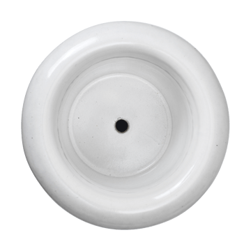 Doniczka Rollo Ø31x36 cm - White - Ferm Living