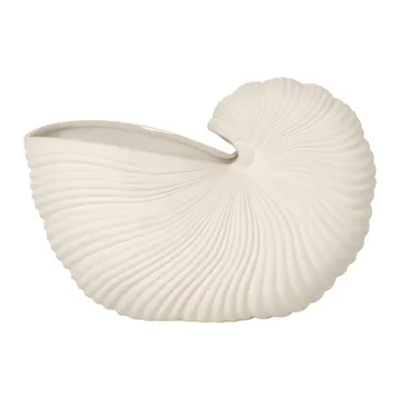 Doniczka Shell - Off white, 31x15x21cm - Ferm Living