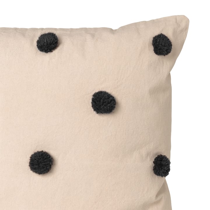 Dot poduszka 50x50 cm, sand-black Ferm Living