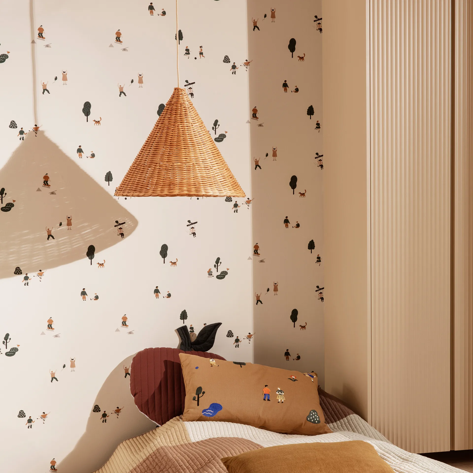 Dou klosz do lampy Ø45 cm, Natural Ferm Living