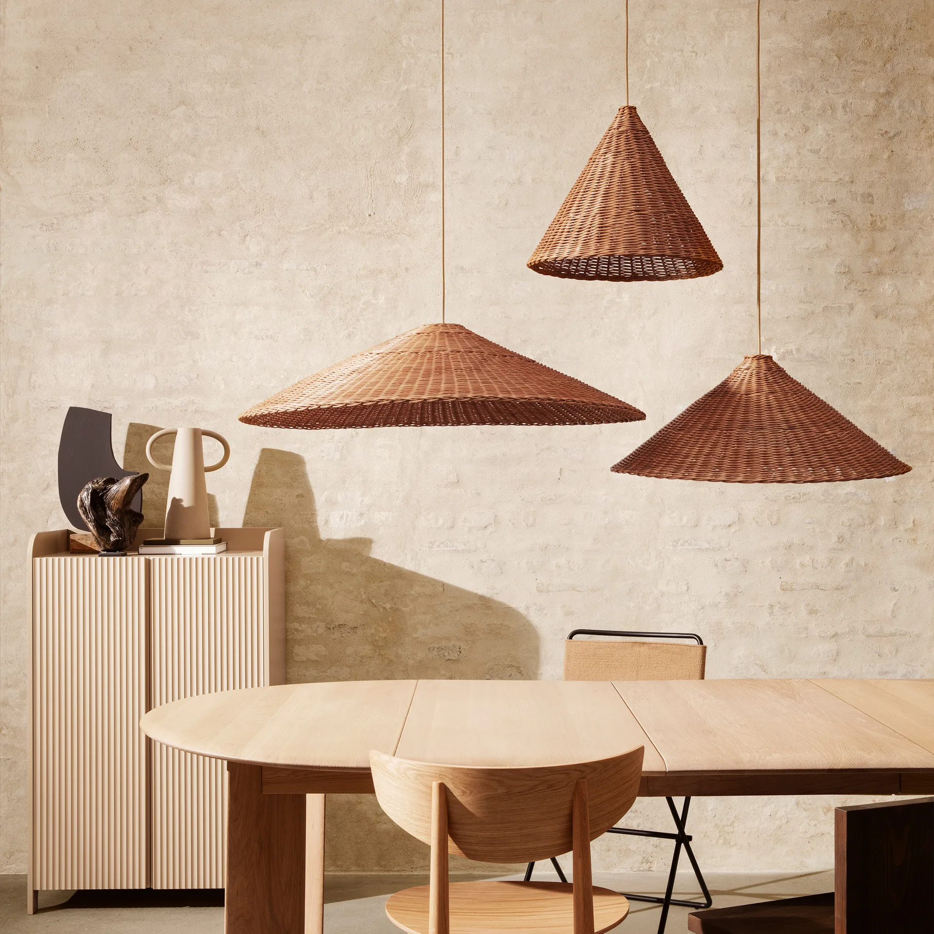 Dou klosz do lampy Ø68 cm, Natural Ferm Living