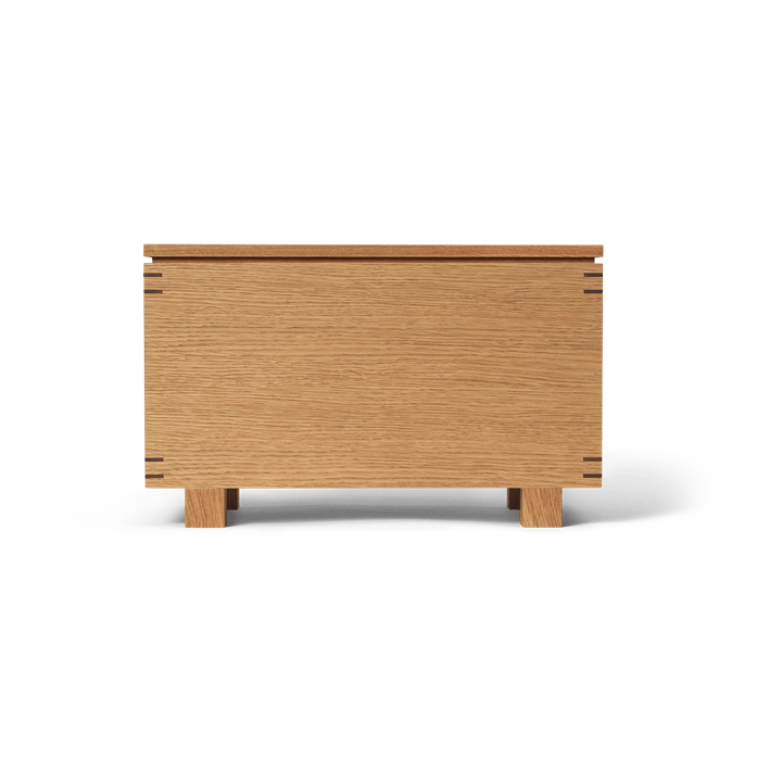 Drewniane pudełko Bon 19x35 cm - Oiled oak - Ferm Living
