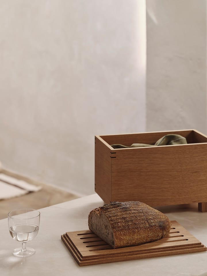 Drewniane pudełko Bon 19x35 cm, Oiled oak Ferm Living