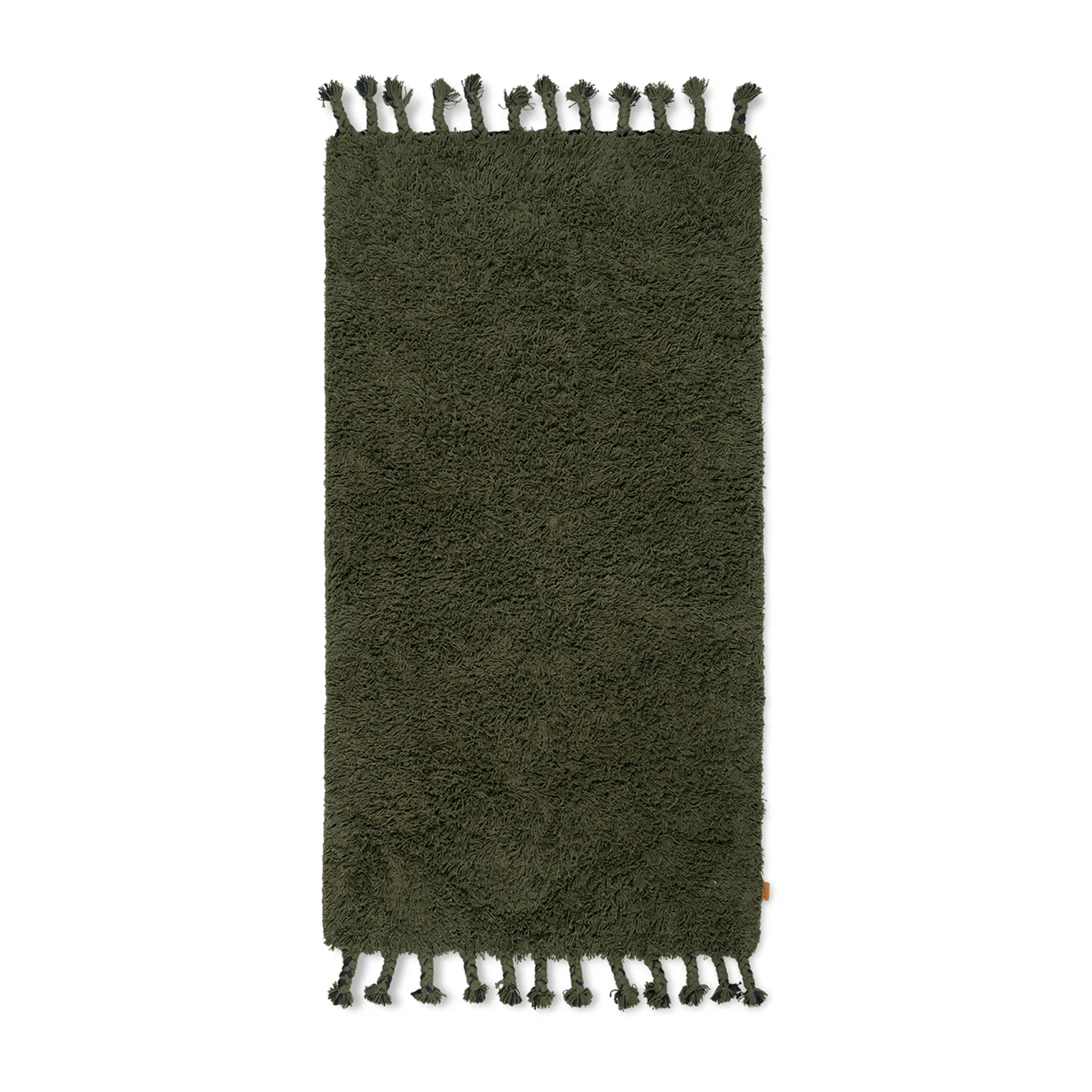 Dywan Amass długie włosie 70x140 cm, Olive Ferm Living