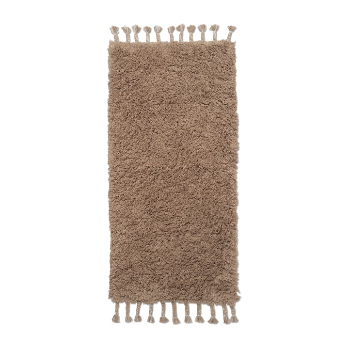 Dywan Amass długie włosie 70x140 cm - White Pepper - Ferm Living