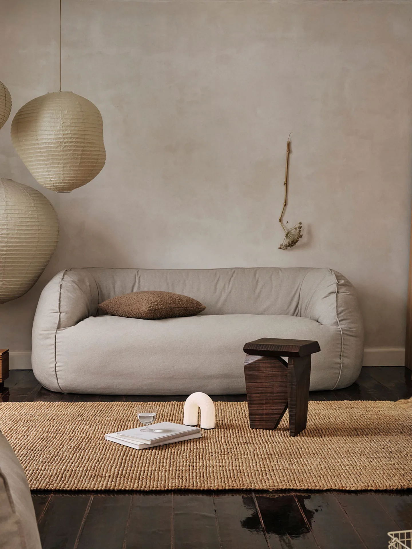 Dywan Athens, Natural, 170x240 cm Ferm Living