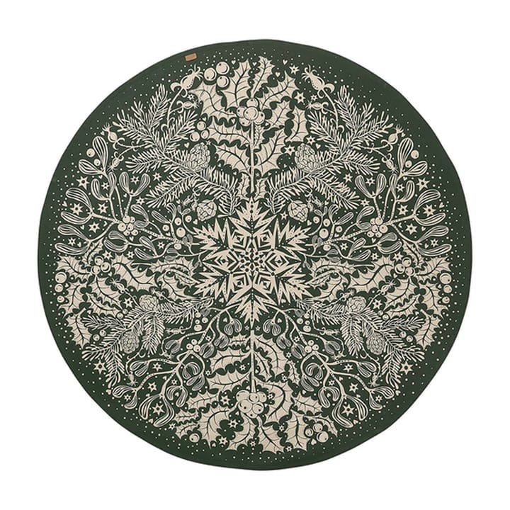 Dywan bożonarodzeniowy Winter Forest Tree - dark green - Ferm Living