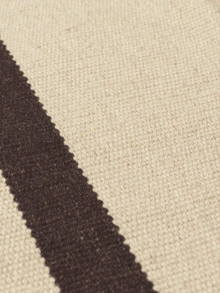 Dywan Calm kelim, Off-white, Coffee, 200x300 cm Ferm Living