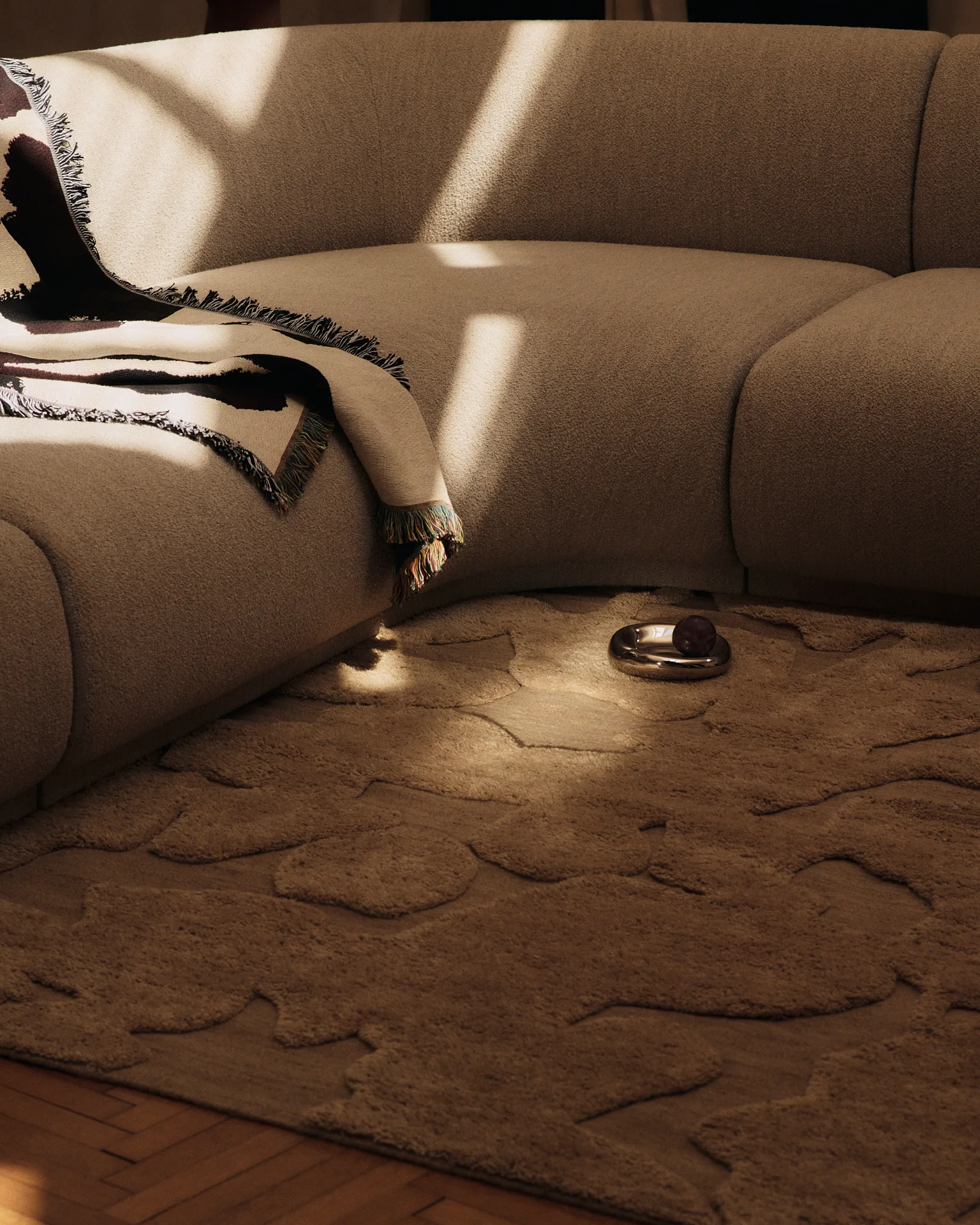 Dywan Cilla, Tan, 140x200 cm Ferm Living