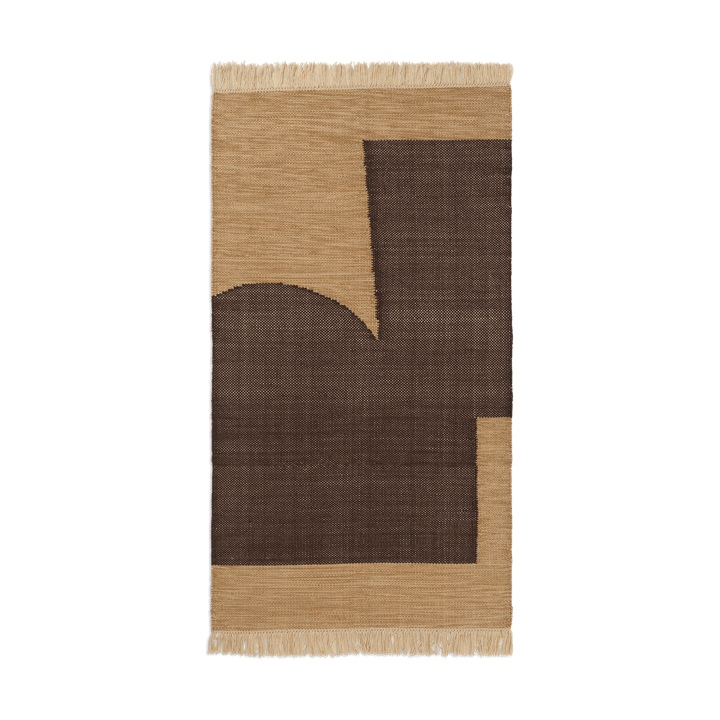 Dywan Forene - Tan-Chocolate, 80x140 cm - Ferm LIVING