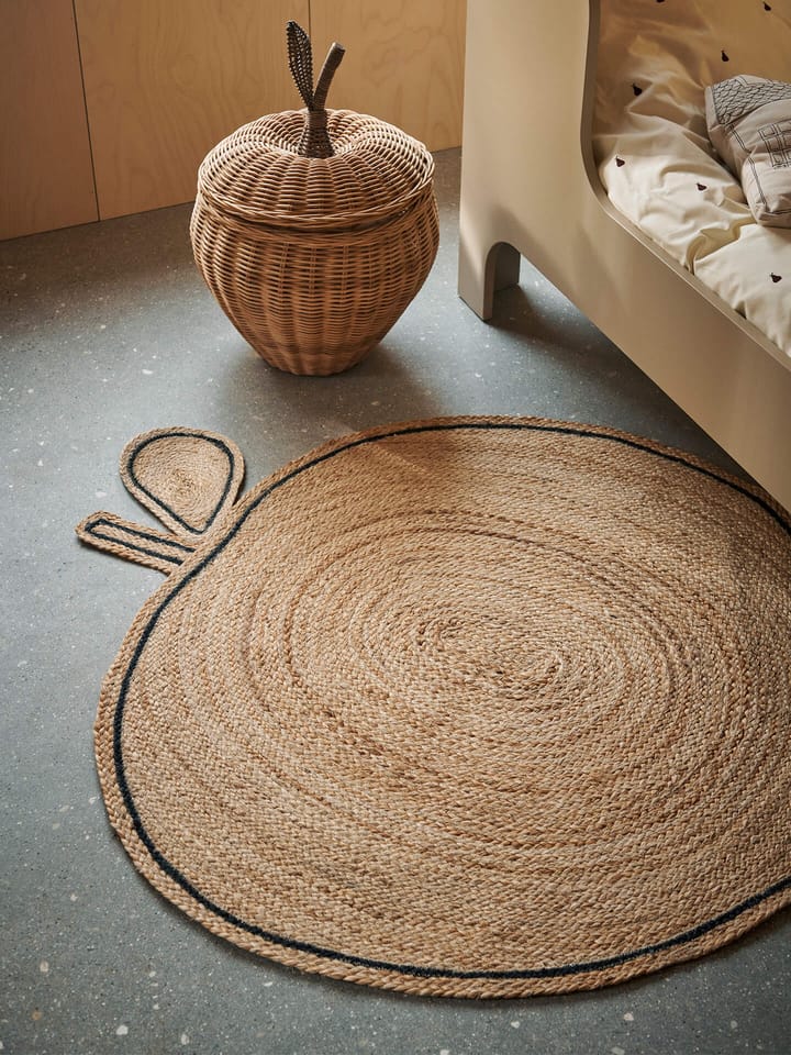 Dywan jutowy braided Apple, Naturalny Ferm Living