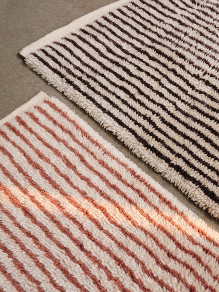 Dywan Kami, Off white-coffee, 120x180 cm Ferm Living