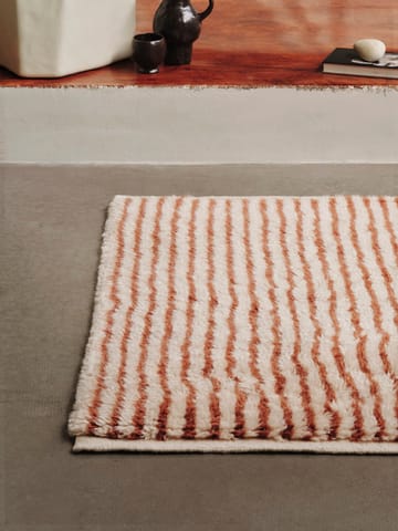 Dywan Kami - Off white-red brown, 80x120 cm - Ferm Living