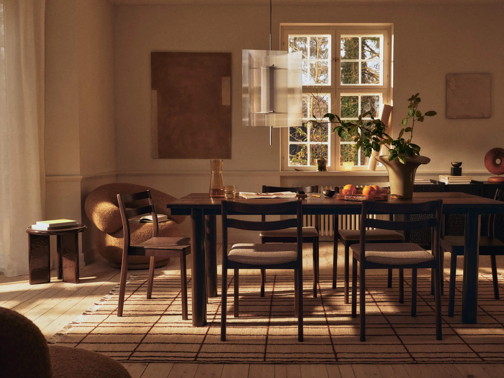 Dywan Sen, Parchment-chestnut, 200x300 cm Ferm Living