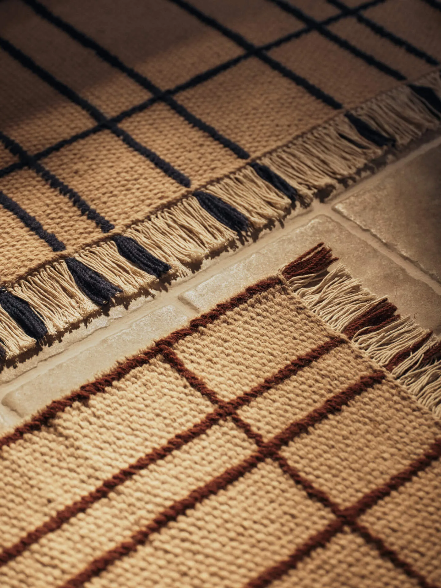 Dywan Sen, Parchment-indigo, 170x240 cm Ferm Living